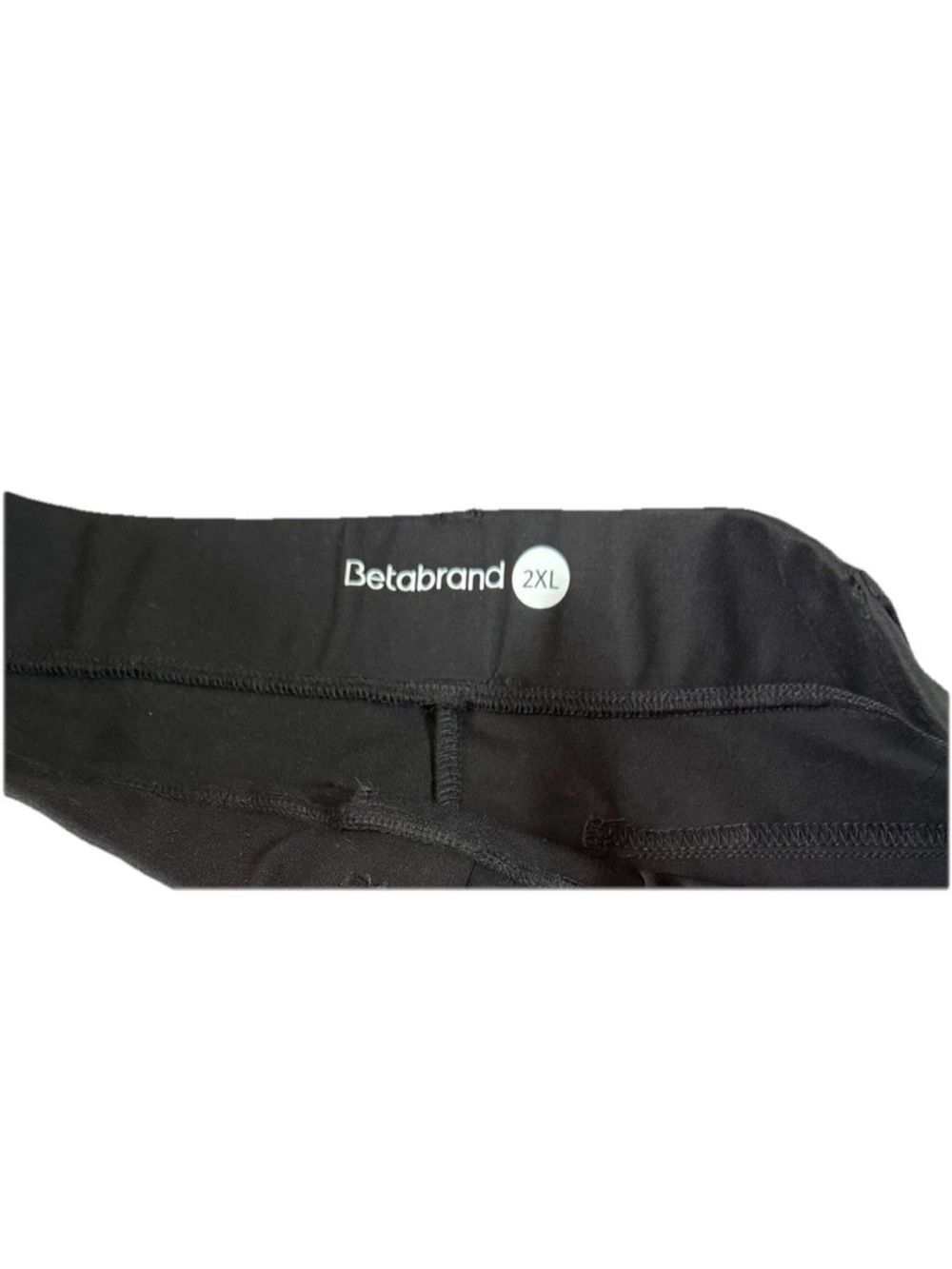 Betabrand Classic Dress Pant Yoga Pant Boot Cut Women's 2XL Black Stretch Office - Picture 5 of 6